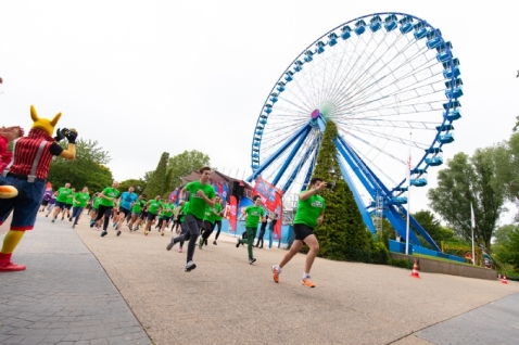 Run to Fight Cancer bij Walibi Holland