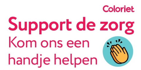 Coloriet roept samenleving op: Support de zorg