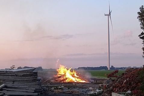 Brandweer Biddinghuizen rukt uit voor brand