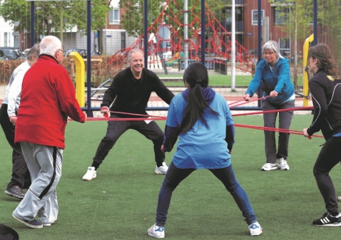 Succesvol ouderenprogramma GoldenSports nu ook in Biddinghuizen