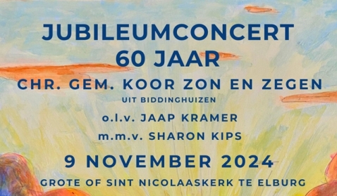 Zon en Zegen regelt busvervoer voor jubileumconcert